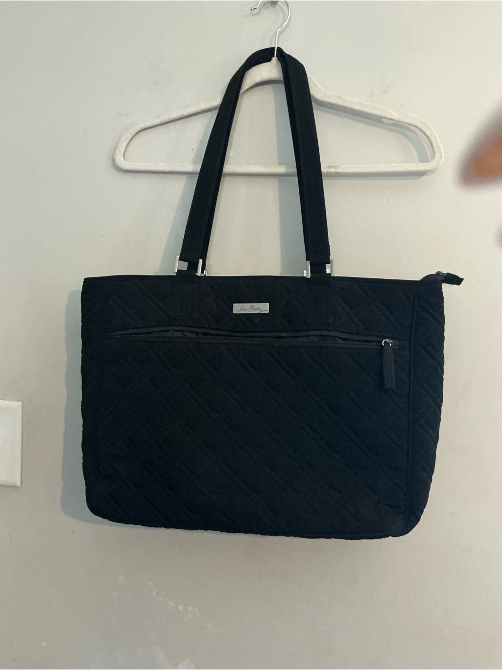 Vera Bradley Black Quilted Tote